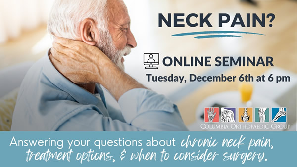 Chronic Neck Pain Webinar