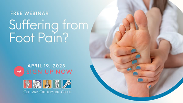 Suffering From Foot Pain Webinar